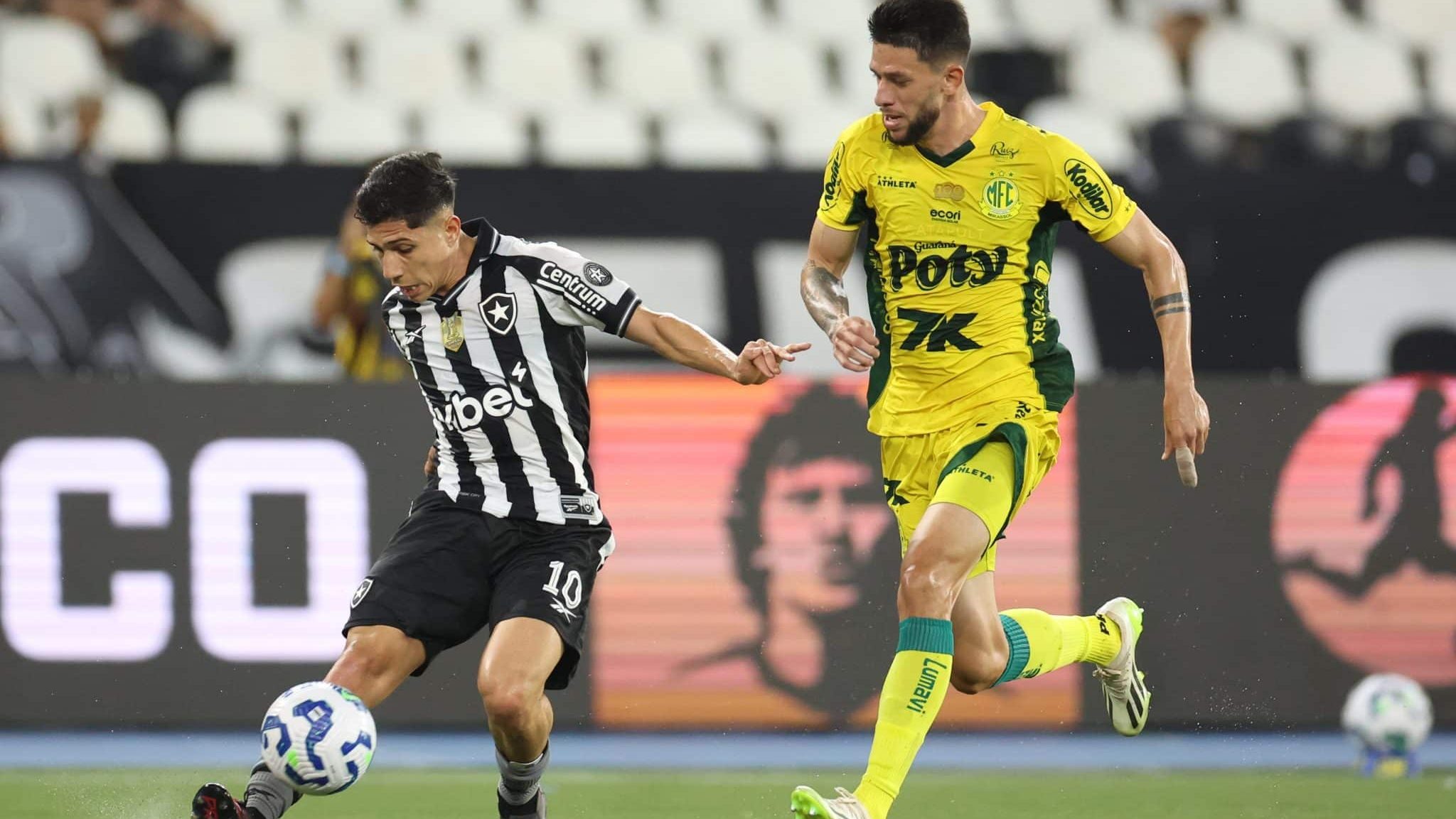 Savarino em Botafogo x Mirassol