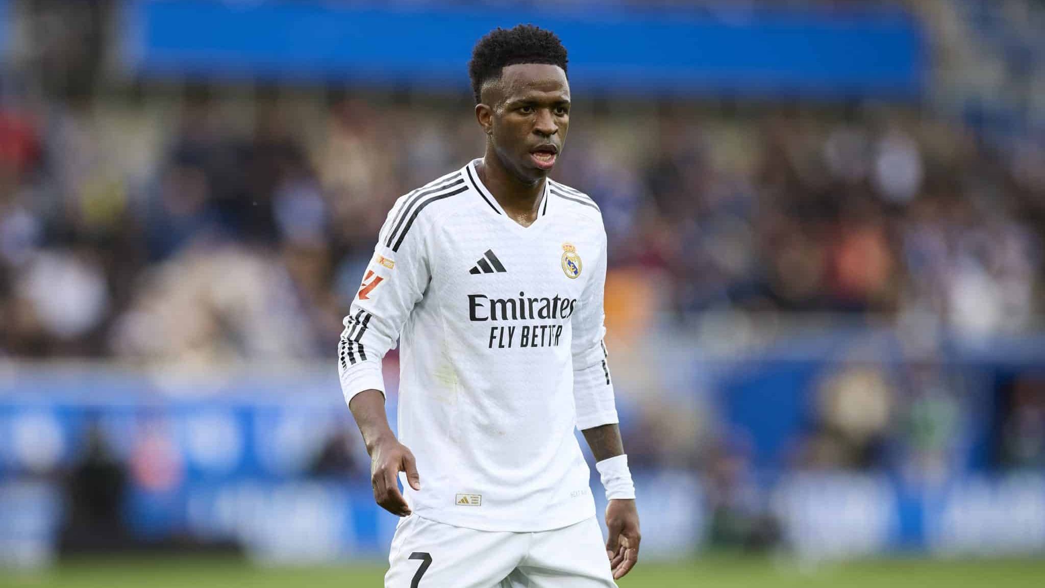 Vinicius Júnior em ação pelo Real Madrid
