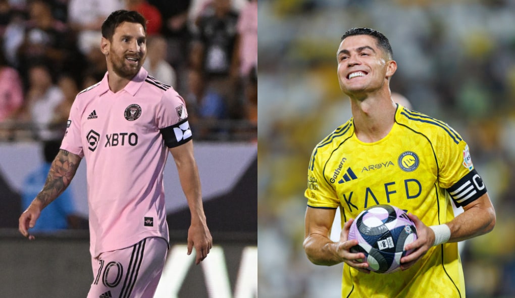 Messi e Cristiano Ronaldo