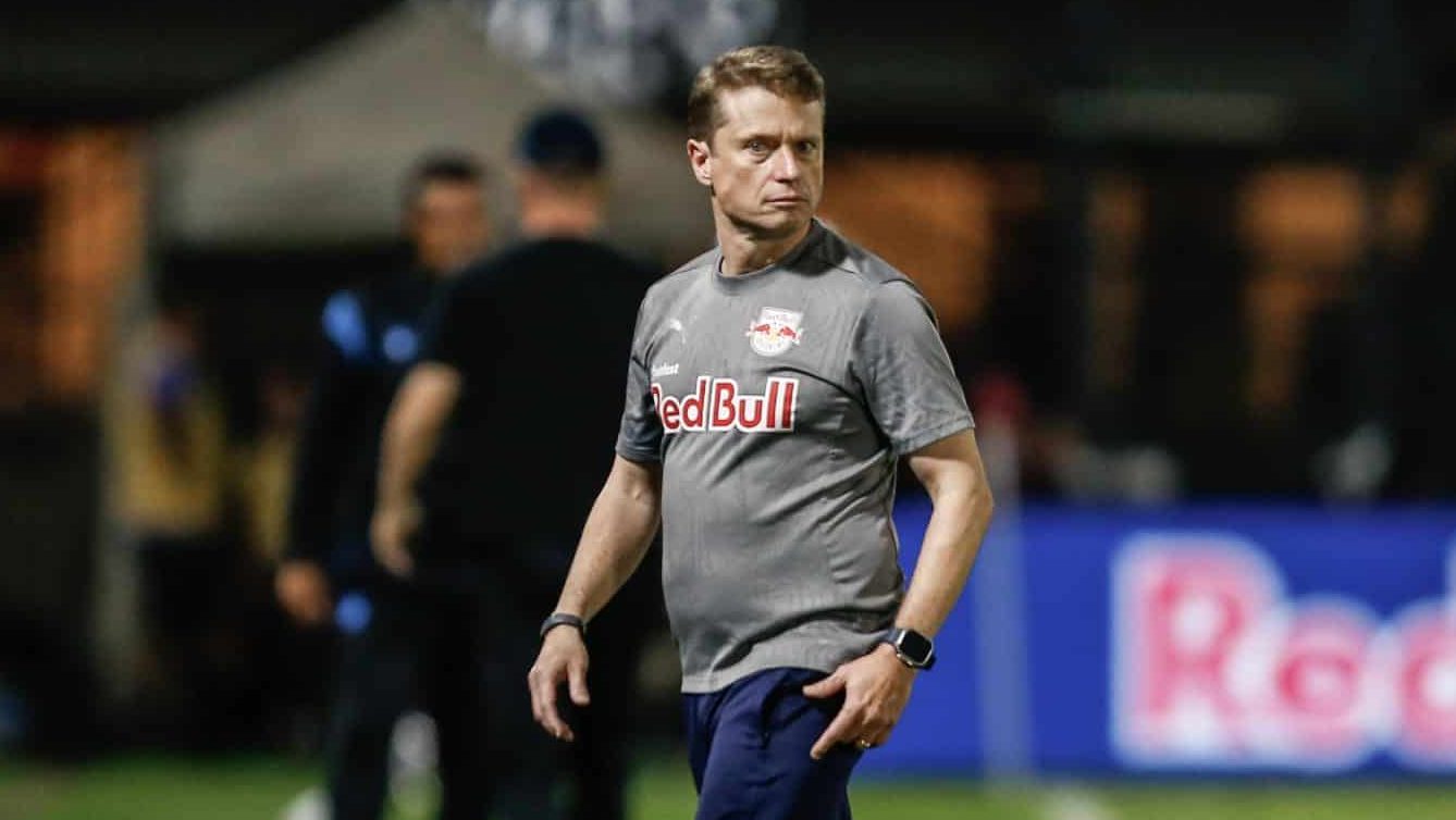 Fernando Seabra pelo RB Bragantino Foto: Ari Ferreira/RB Bragantino