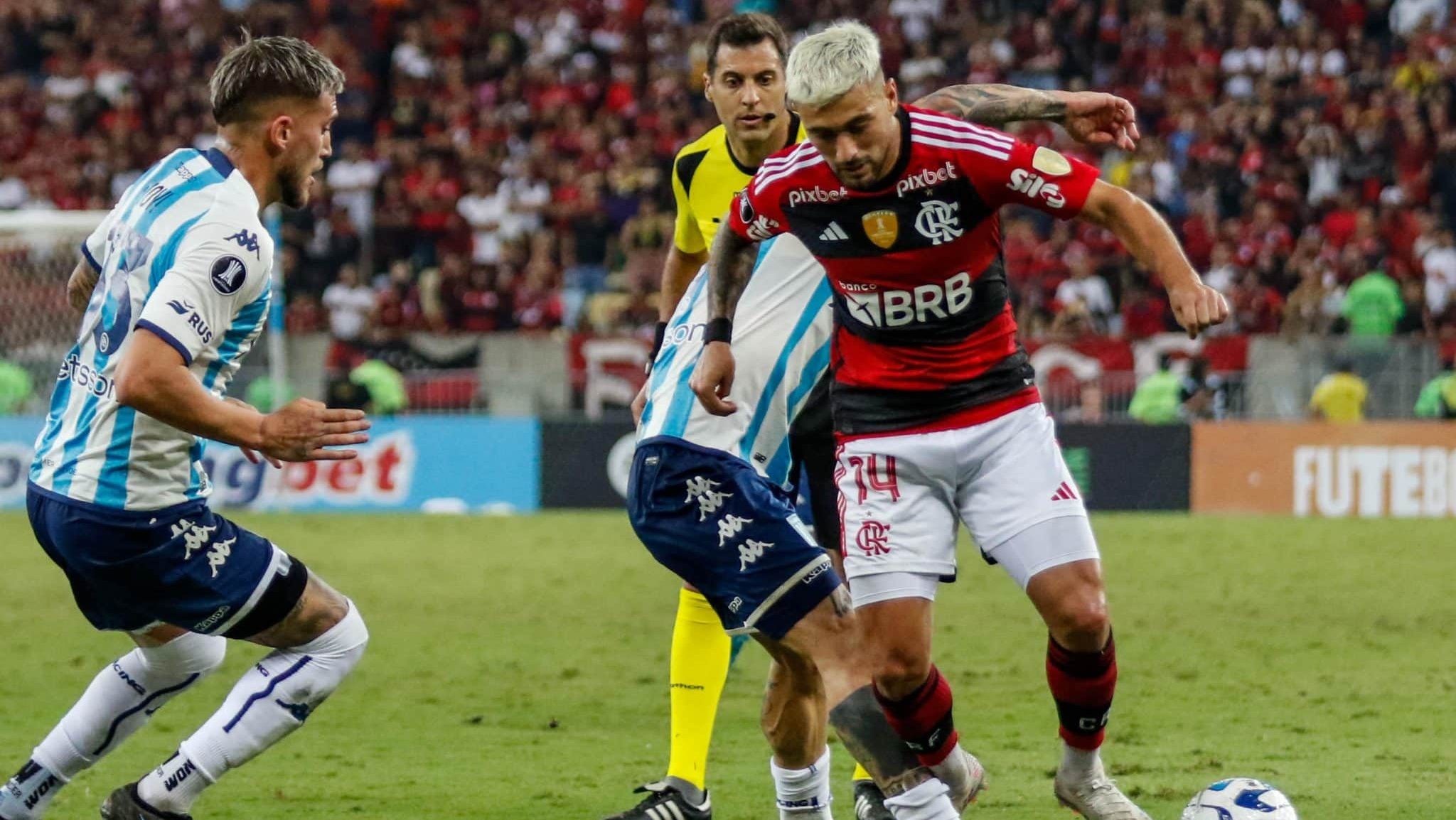 Flamengo e Racing se enfrentaram na Libertadores de 2023