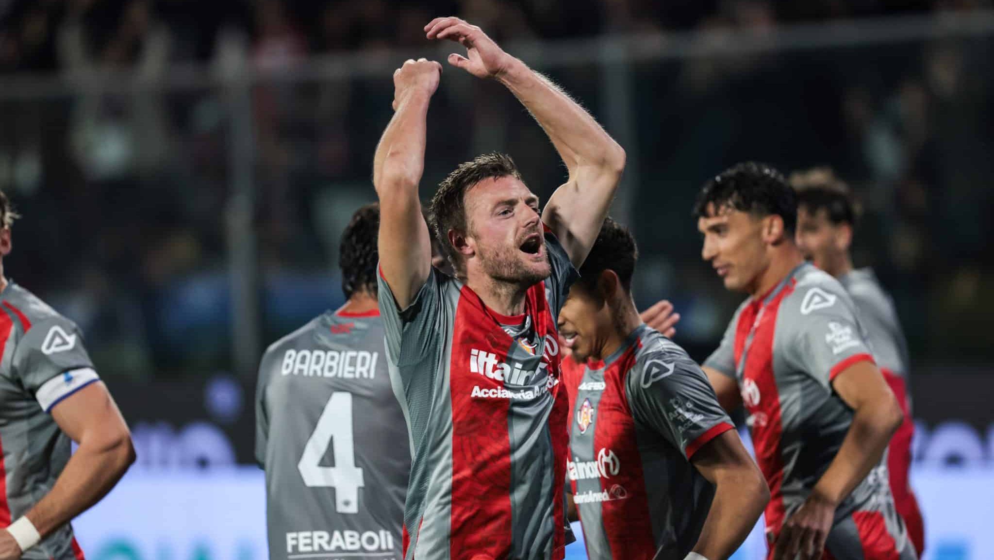 Jamie Vardy marcou seu primeiro gol pela Cremonese, da Itália - Emanuele Comincini/NurPhoto via Getty Images