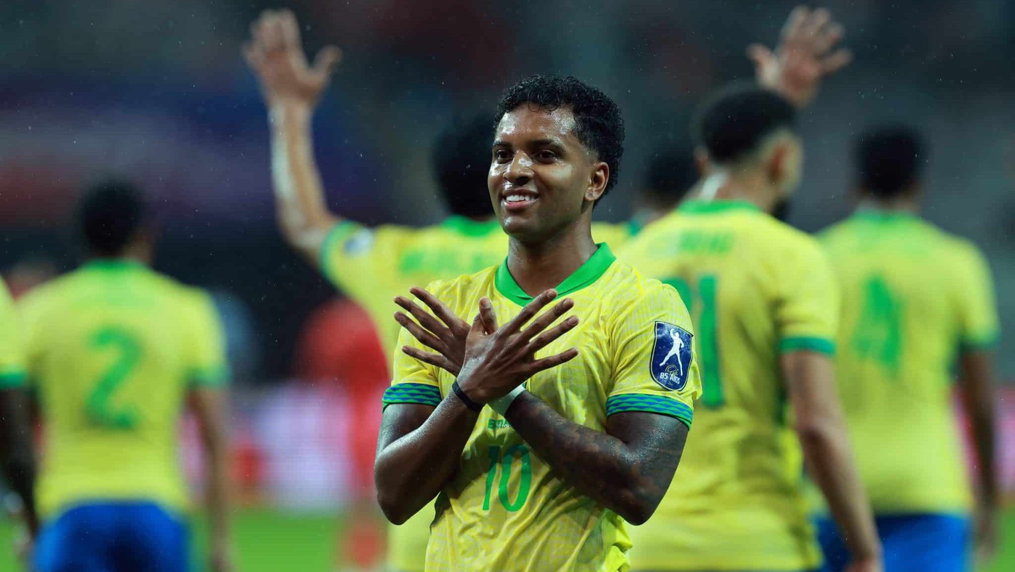 Rodrygo pela seleção