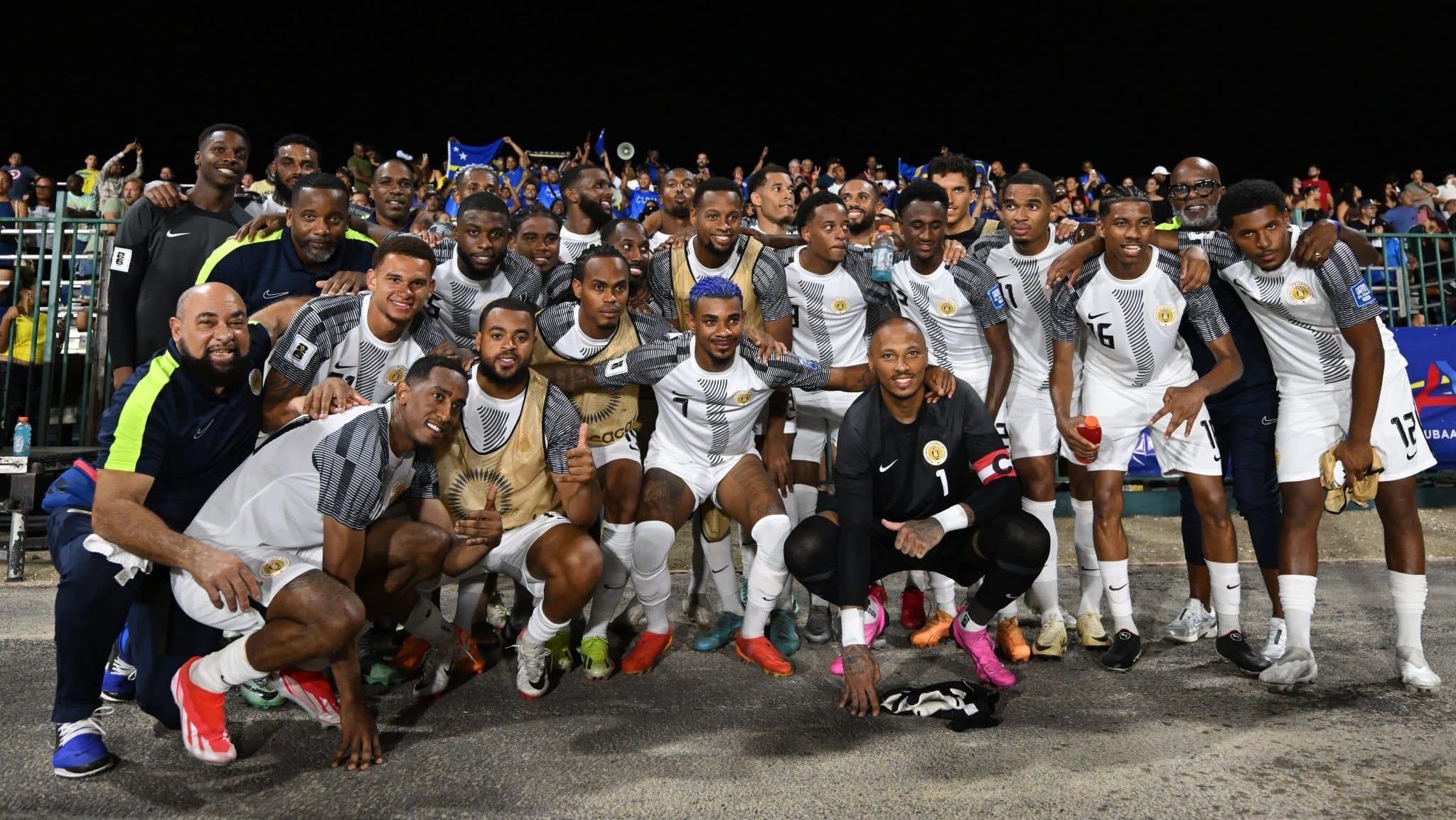 Jogadores da seleção de Curaçao