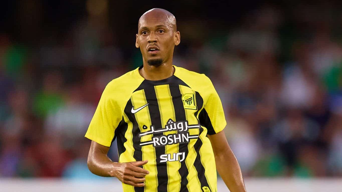 Fabinho em ação pelo Al-Ittihad