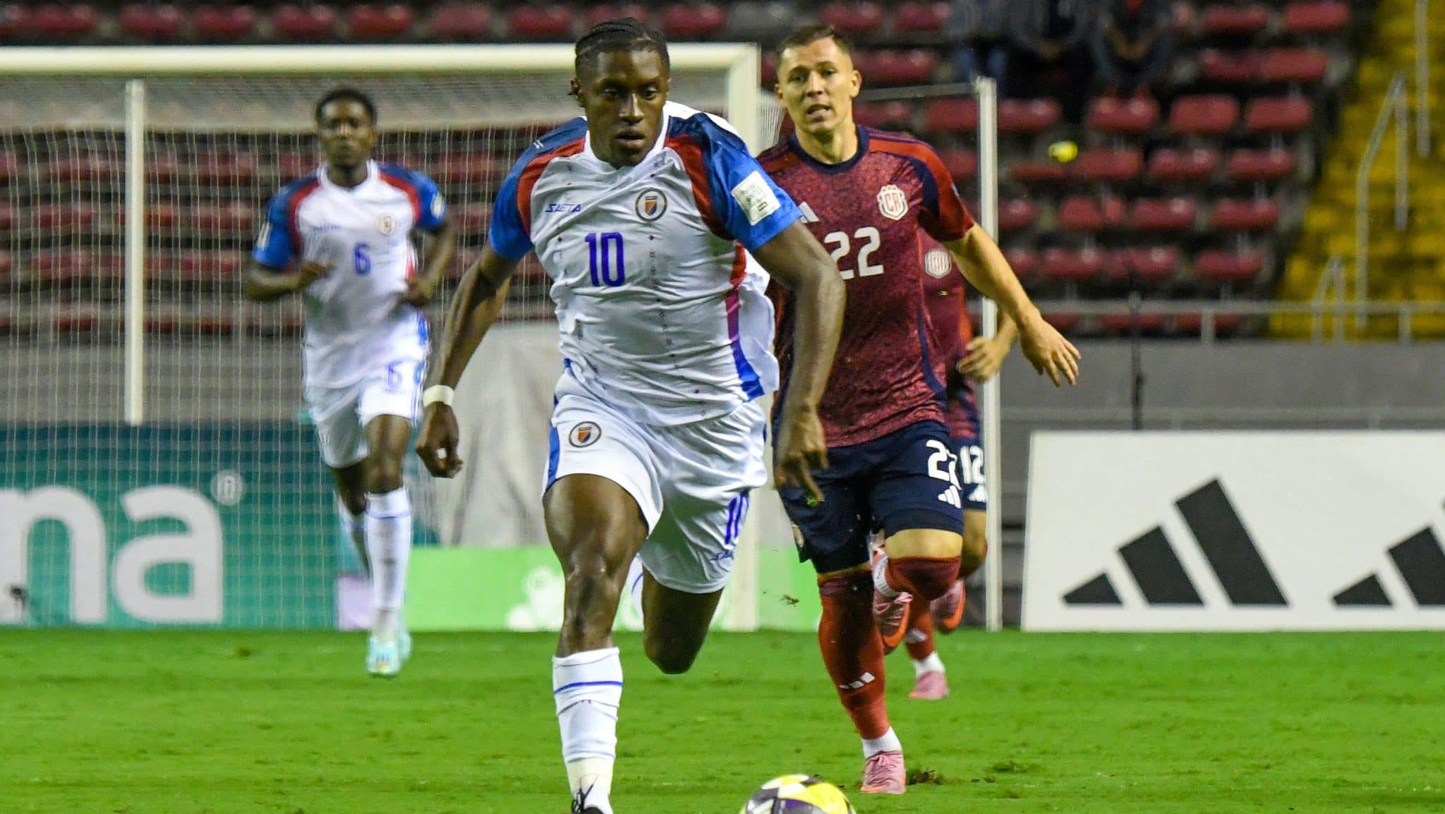 Jean Bellegarde é o principal destaque do Haiti - EZEQUIEL BECERRA/AFP via Getty Images