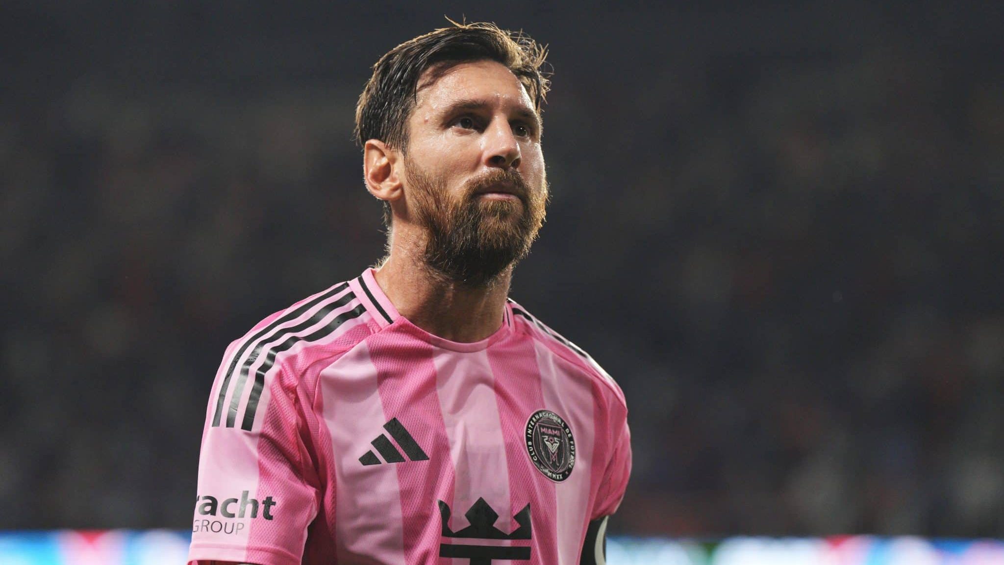 Lionel Messi em campo pelo Inter Miami