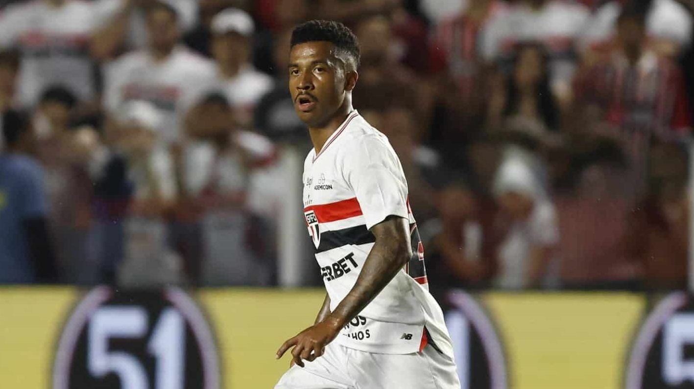 Marcos Antonio em ação pelo São Paulo. Foto: Rubens Chiri/São Paulo