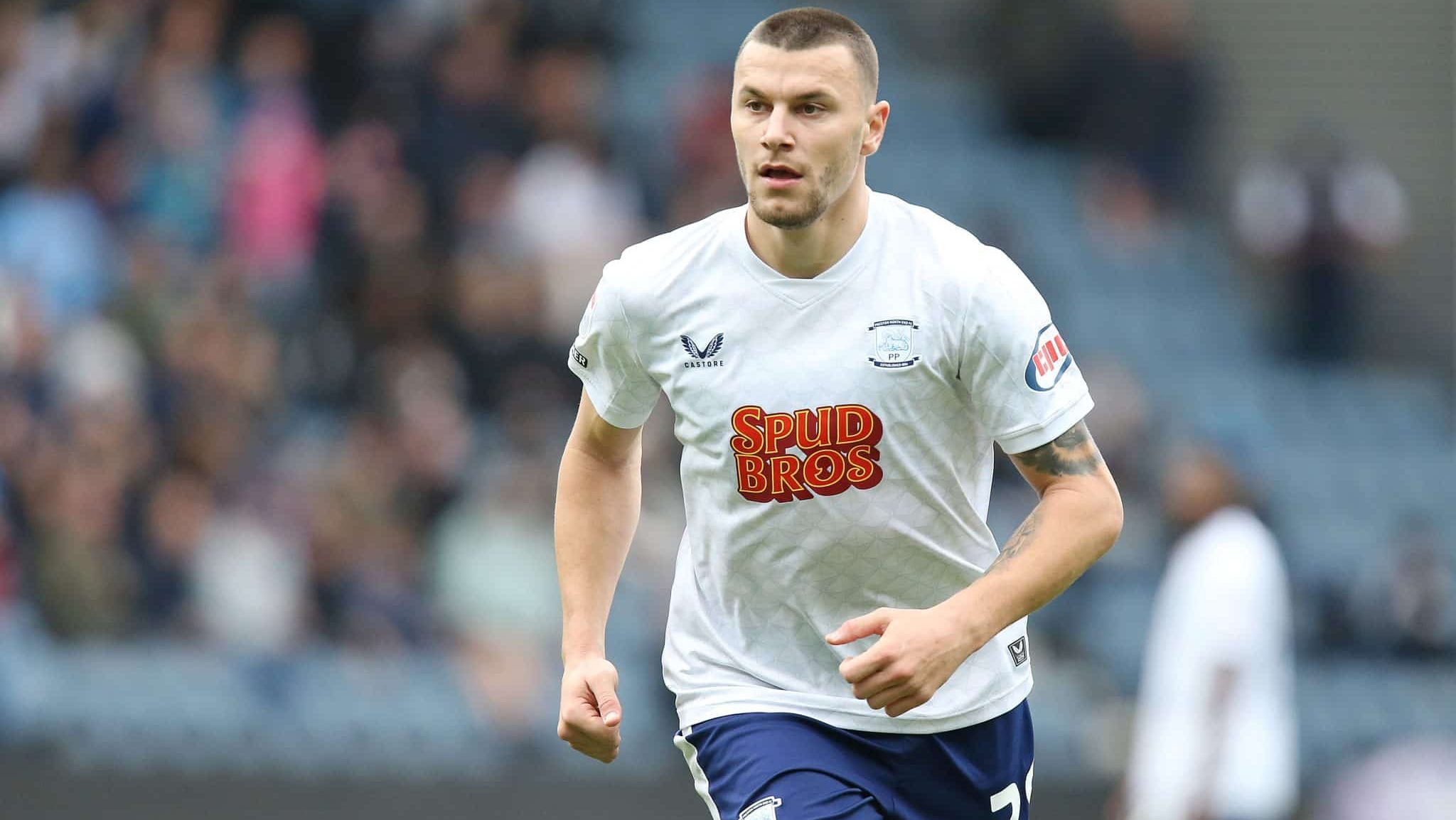 Milutin Osmajic, do Preston, recebe suspensão de nove jogos por racismo - Rich Linley - CameraSport via Getty Images