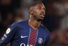 Ousmane Dembélé em ação pelo PSG