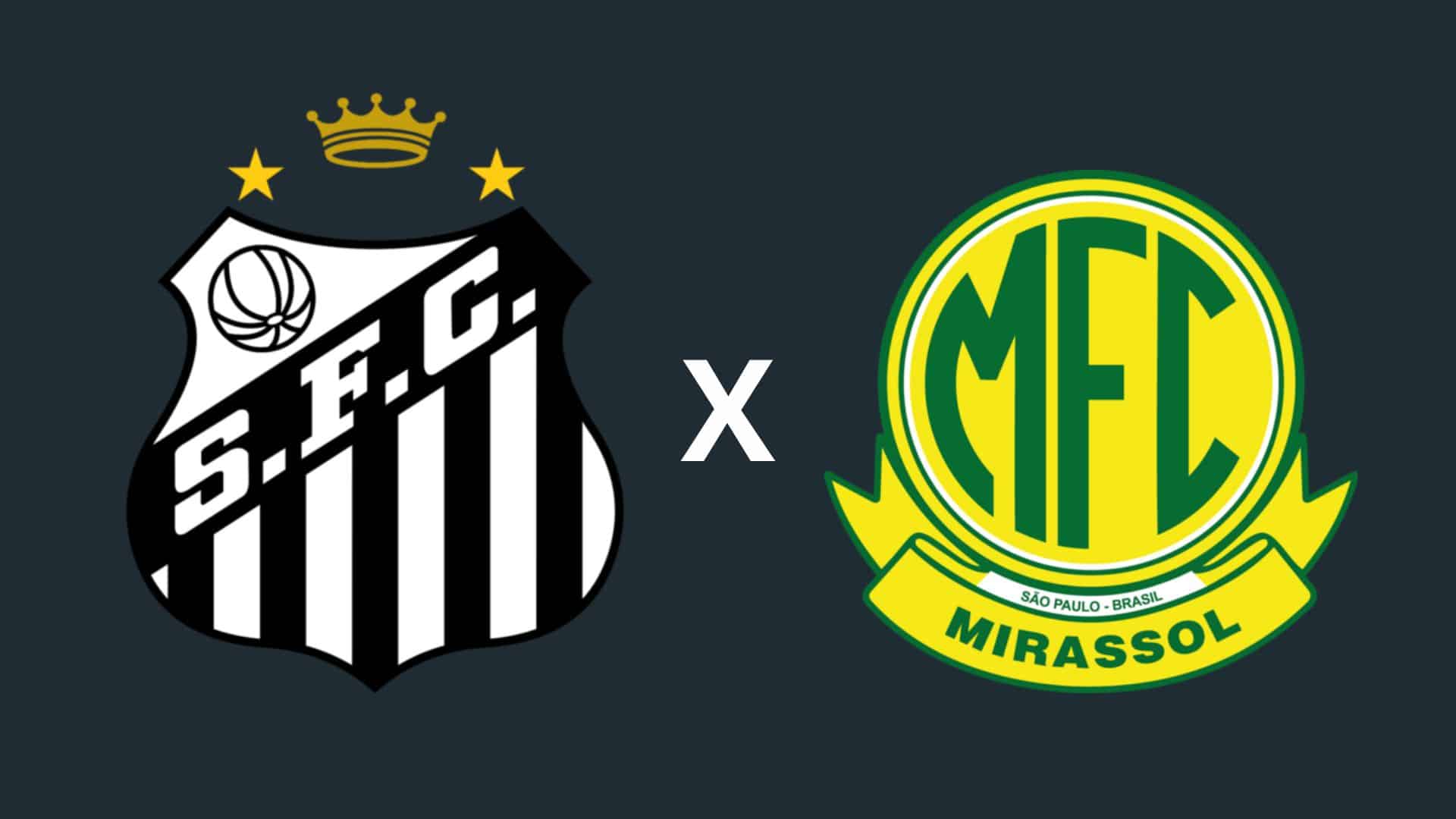 santos x mirassol