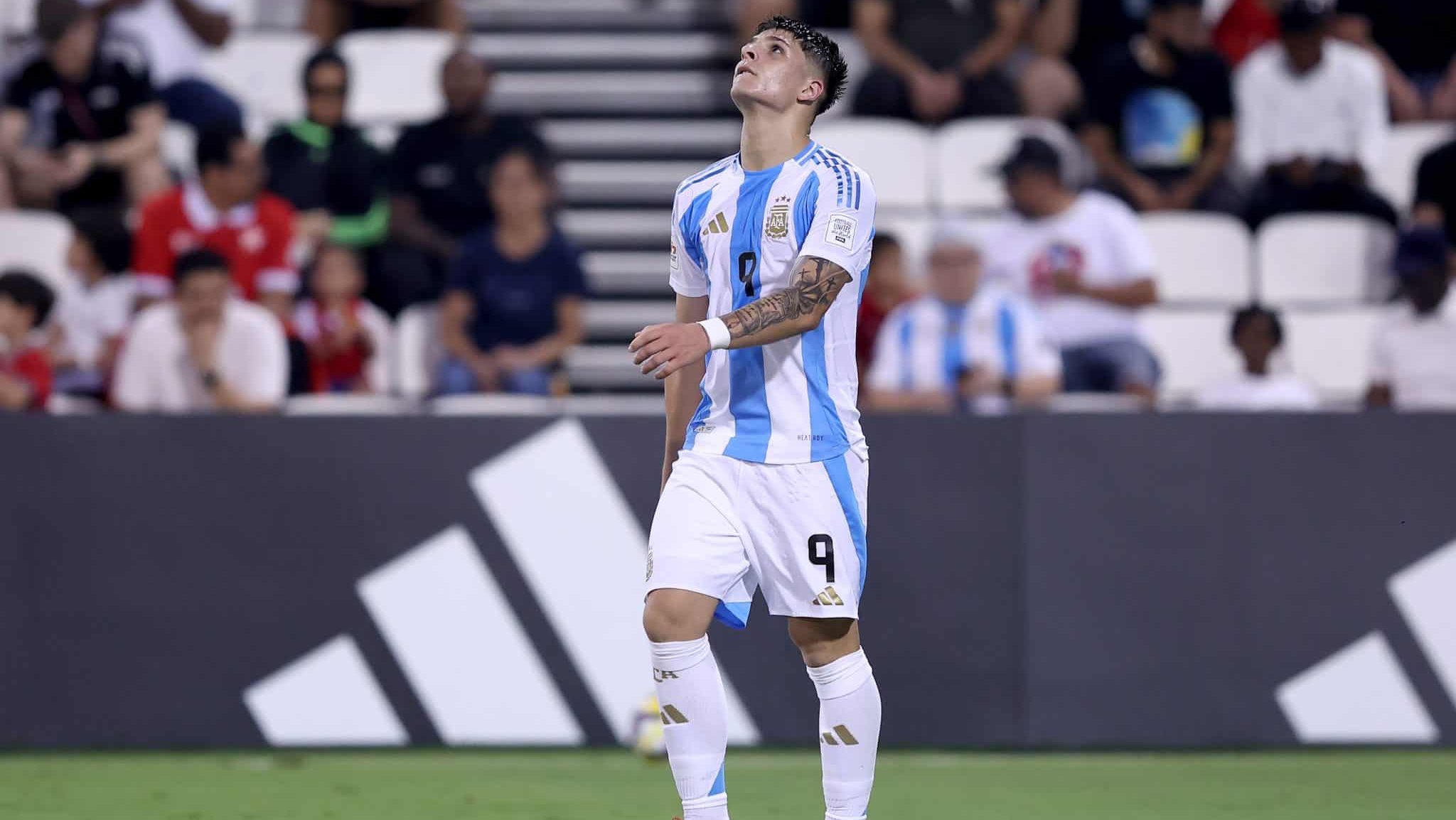 Thomas de Martis em ação pela Argentina Sub-17