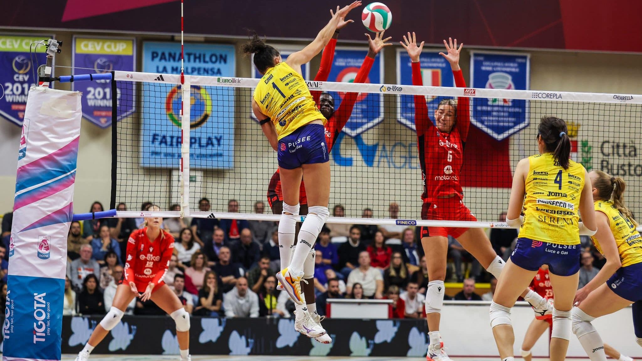 Gabi é destaque do Conegliano