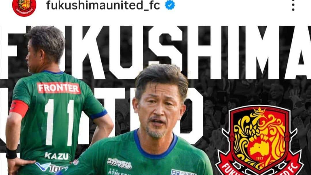 Kazu Miura é o jogador mais velho em atividade
