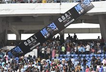 Aparição de Messi em estádio na Índia terminou em confusão