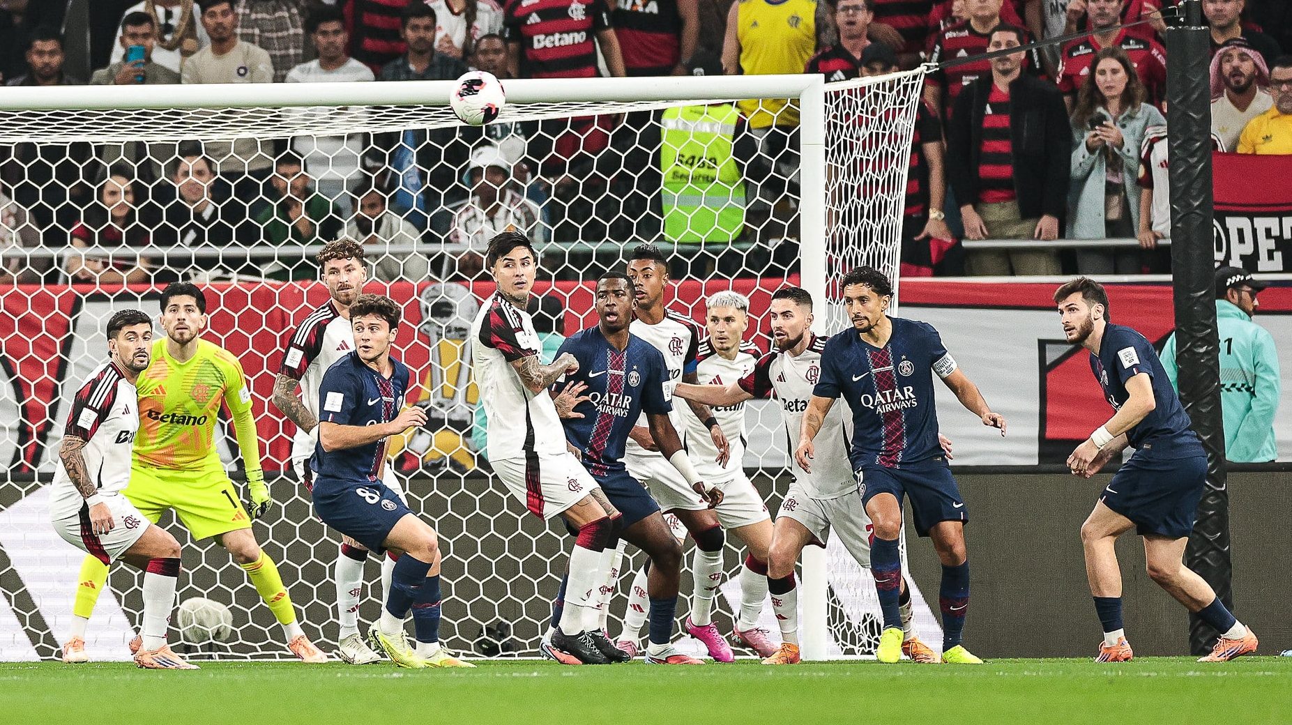 PSG derrotou o Flamengo nos pênaltis