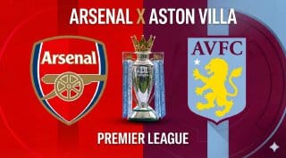Arsenal x Aston Villa