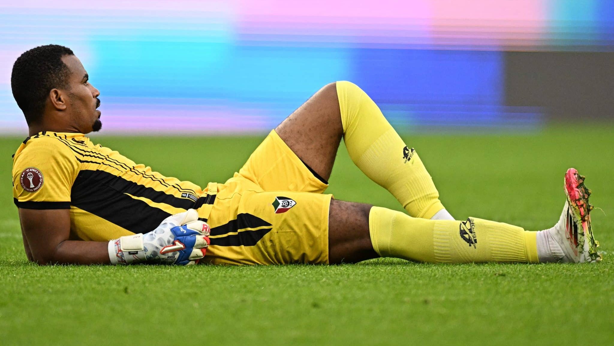 Monged Abuzaid, goleiro do Sudão