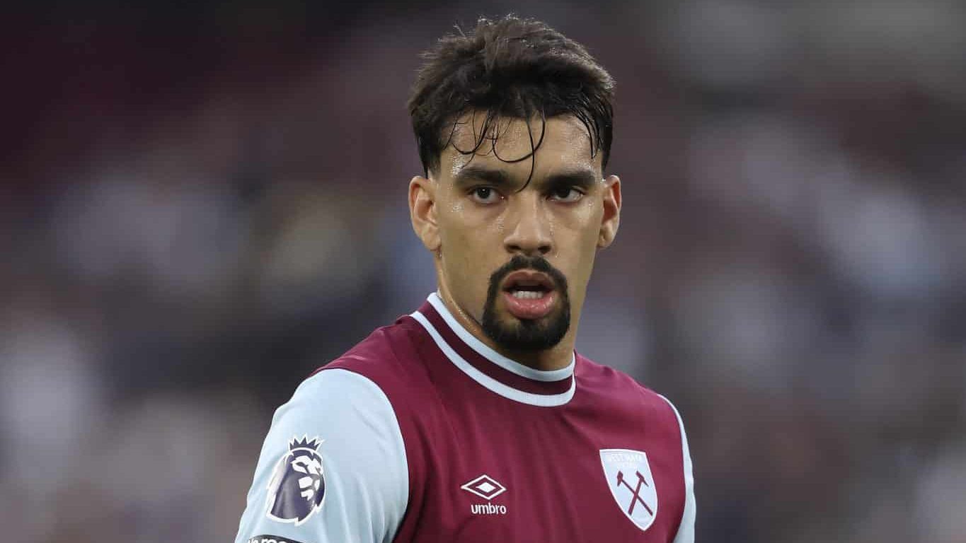 Lucas Paquetá em ação pelo West Ham