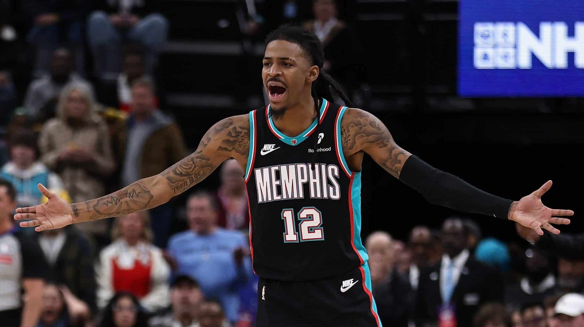 Ja Moranto no Memphis Grizzlies