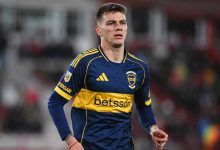 Kevin Zenón em ação pelo Boca Juniors