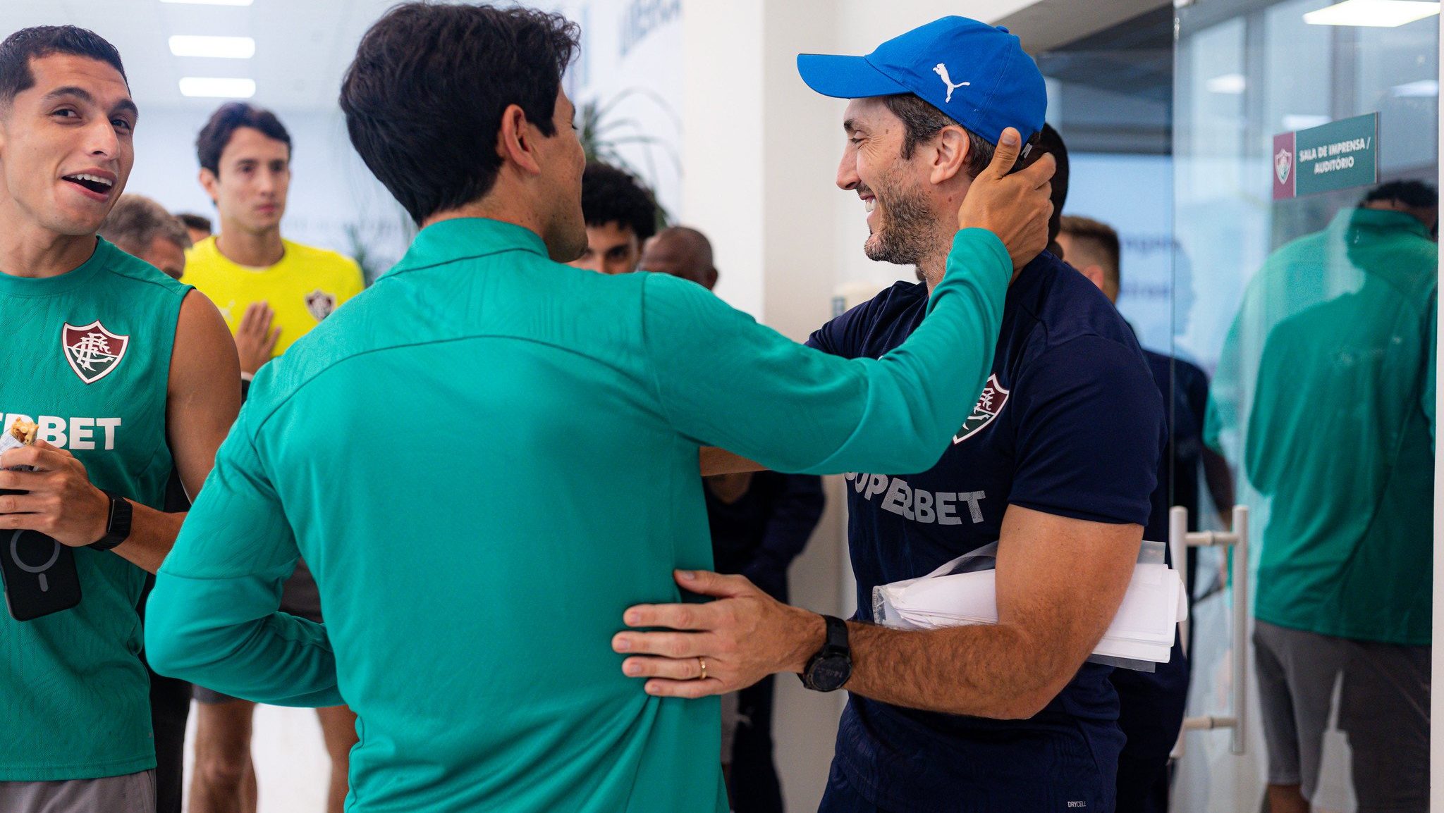 Luis Zubeldía retornou às atividades pelo Fluminense