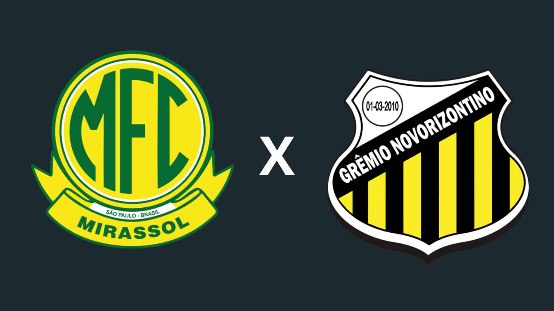 Mirassol x Novorizontino