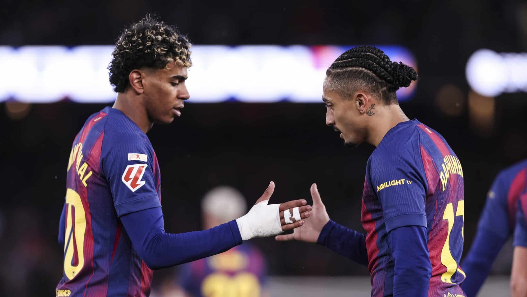 raphinha lamine yamal