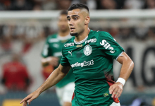 Andreas Pereira em ação pelo Palmeiras