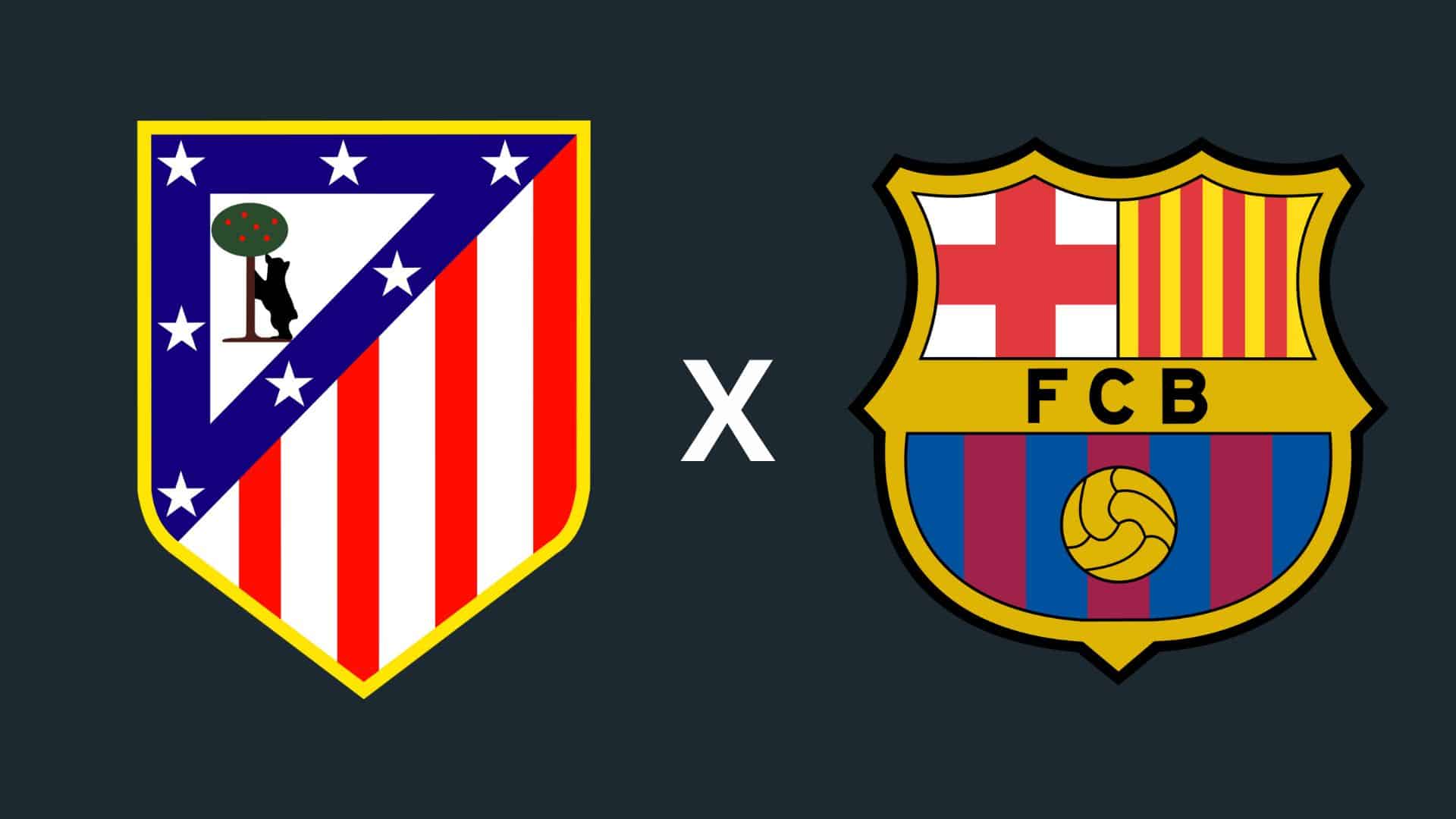Atlético de Madrid x Barcelona