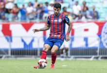 Cauly em ação pelo Bahia