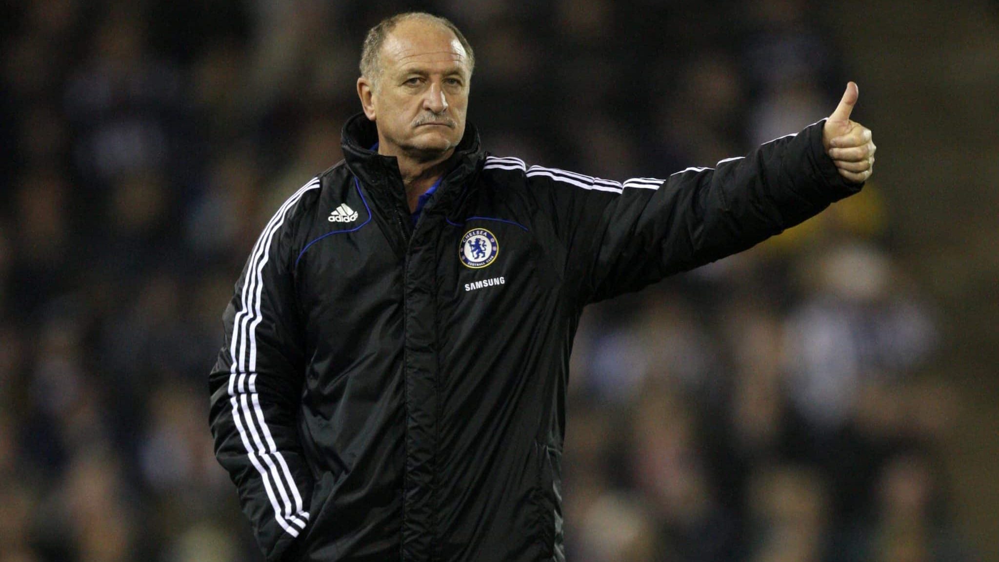 Felipão treinou o Chelsea entre 2008 e 2009