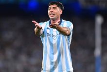 Juan Nardoni em ação pelo Racing