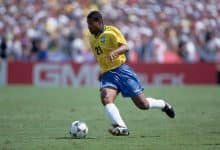 Viola em ação pela Seleção na Copa do Mundo de 1994