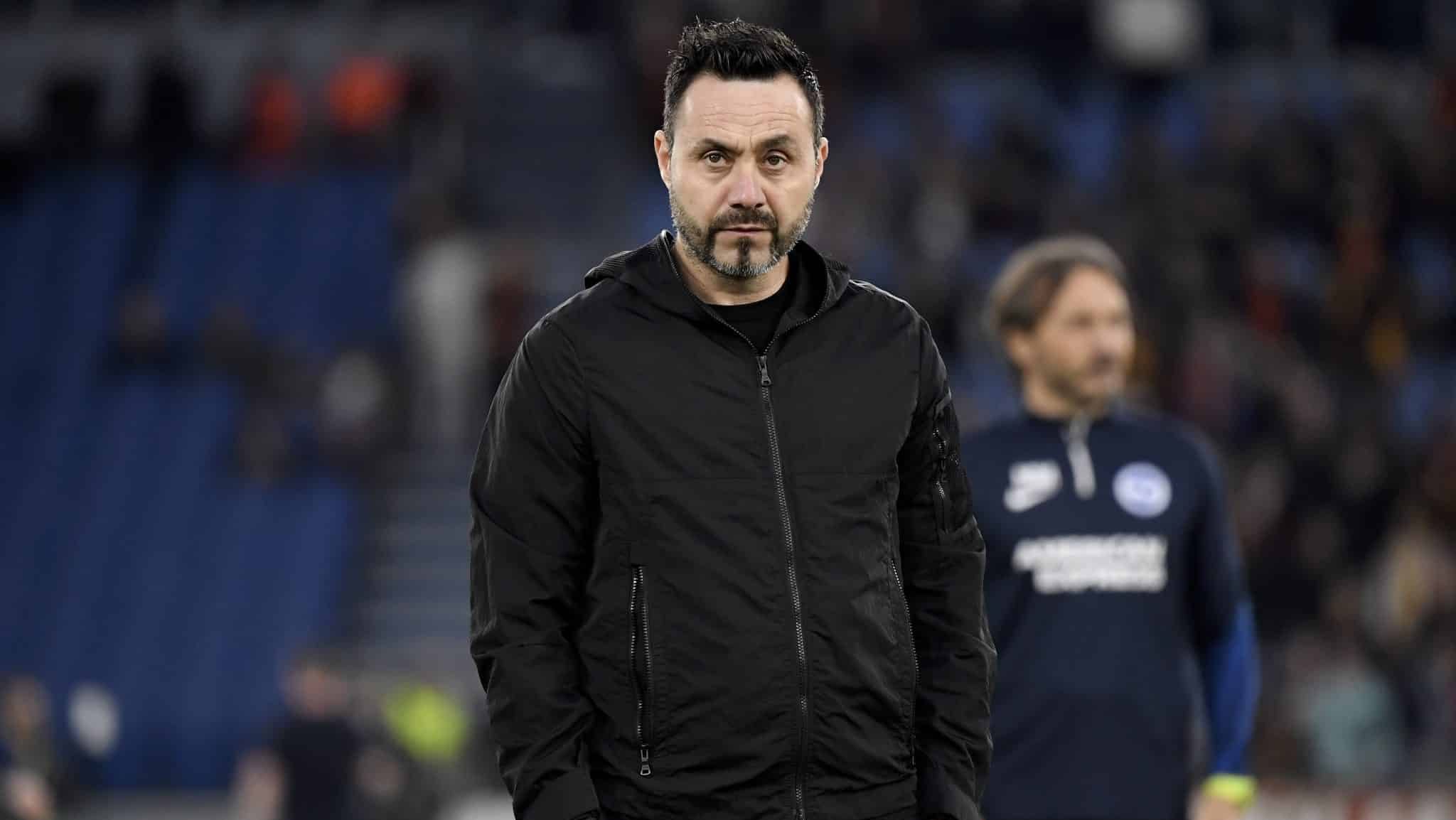 Roberto de Zerbi está na mira do Tottenham