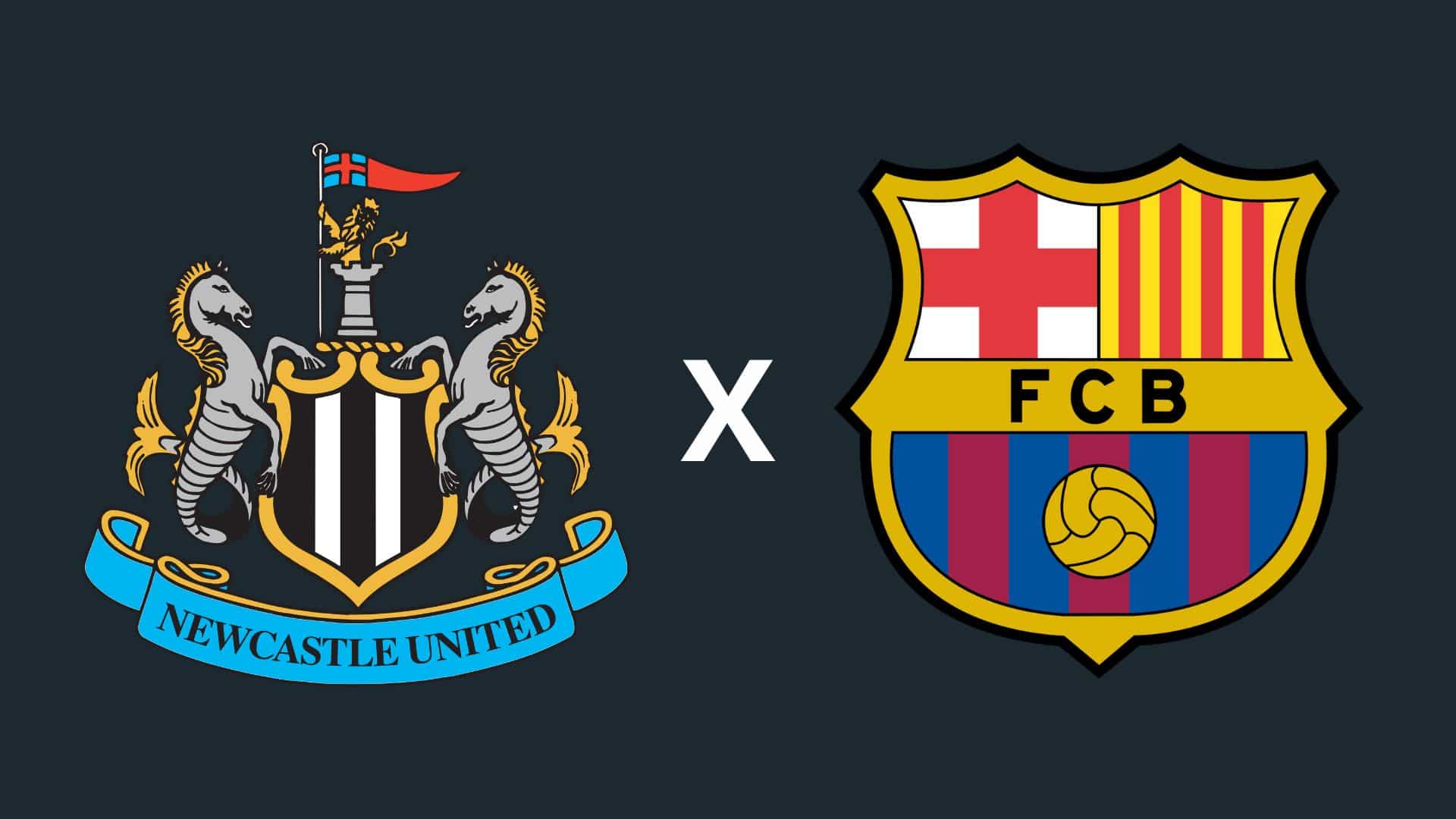 Newcastle x Barcelona