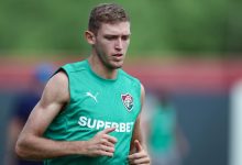 Rodrigo Castillo em treinamento pelo Fluminense