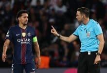 Marquinhos em PSG x Bayern