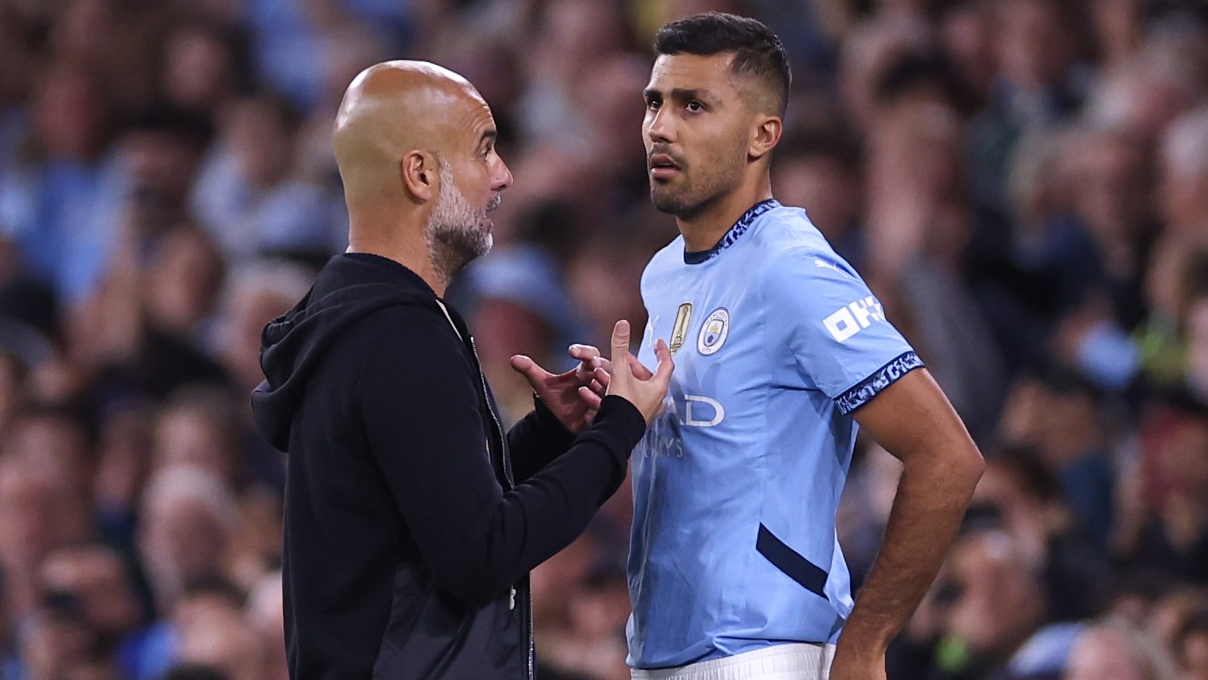 Guardiola e Rodri