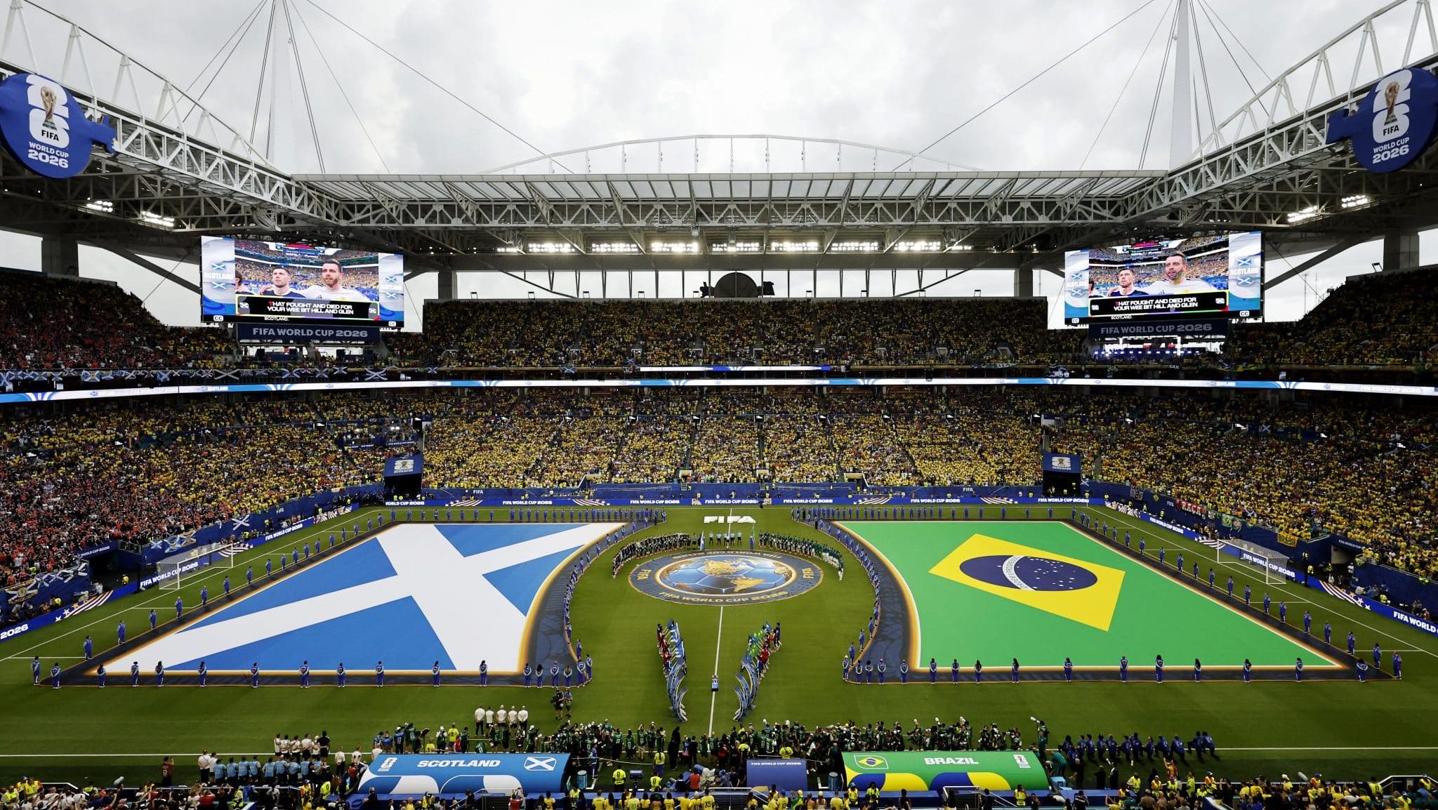 brasil escócia estádio copa