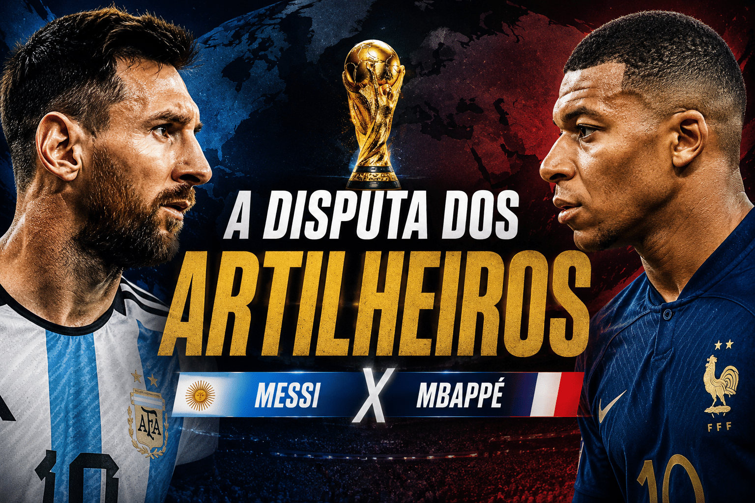 Messi e Mbappé