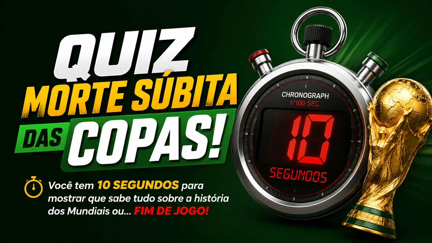 Quiz Morte Súbita das Copas