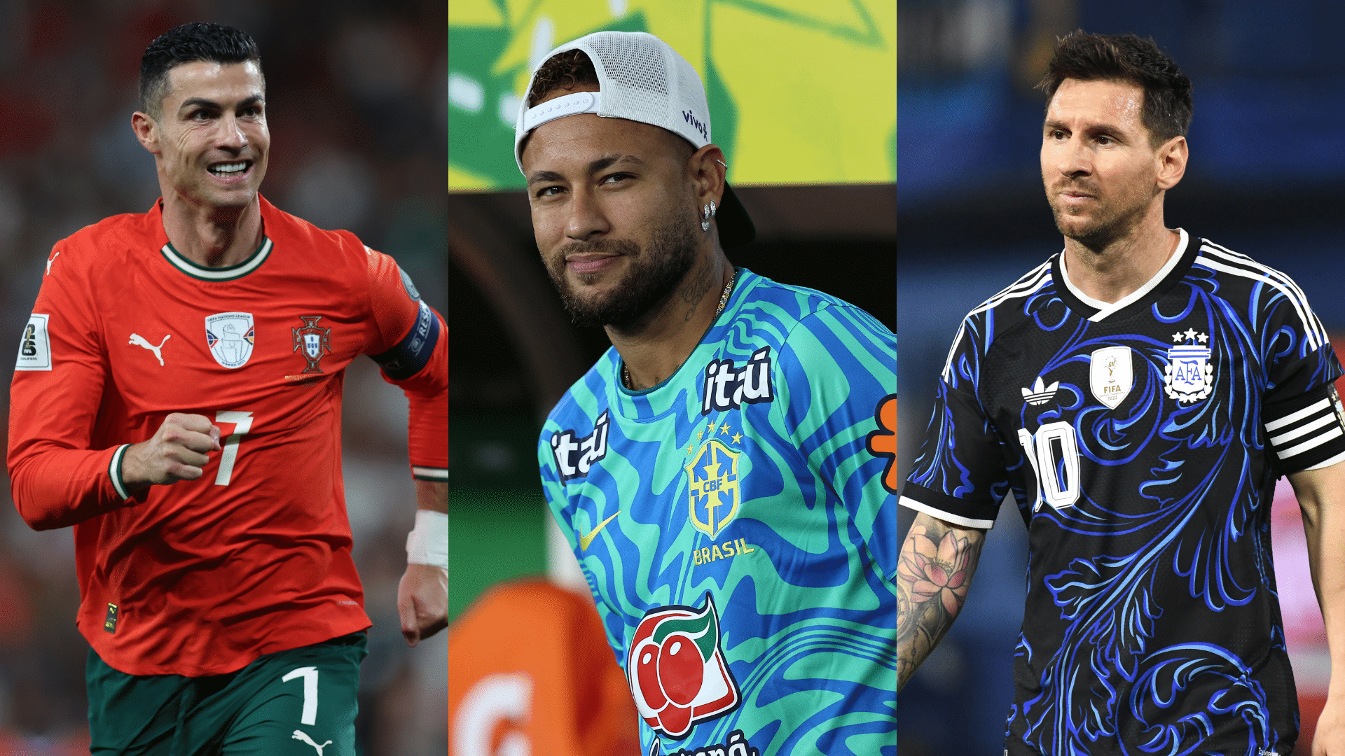 cr7 neymar messi copa do mundo