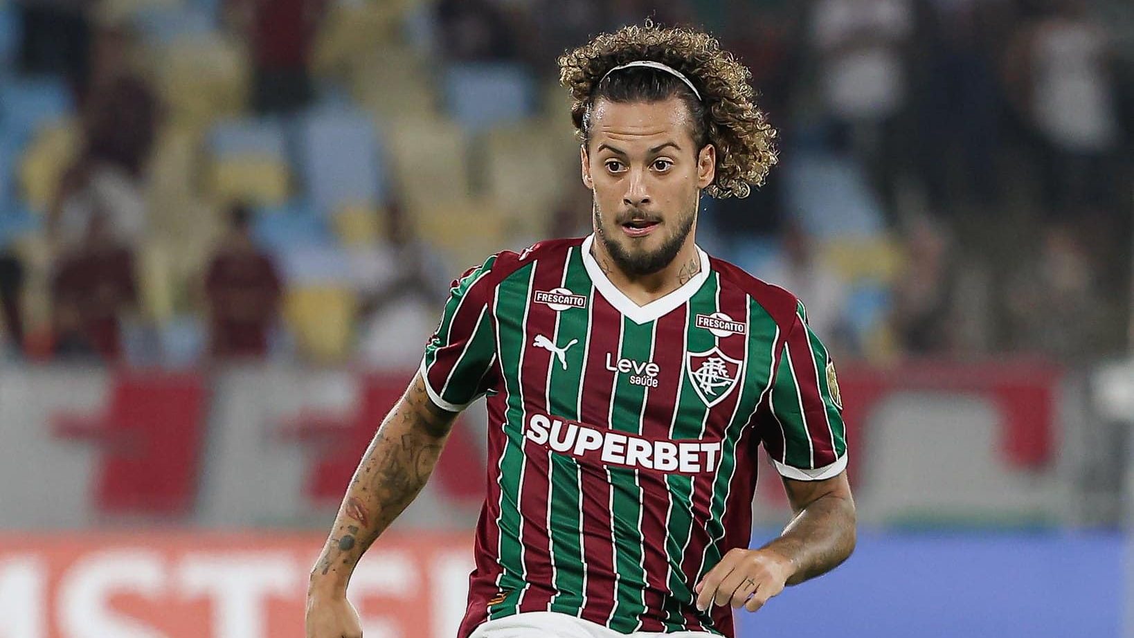 Guga em ação pelo Fluminense