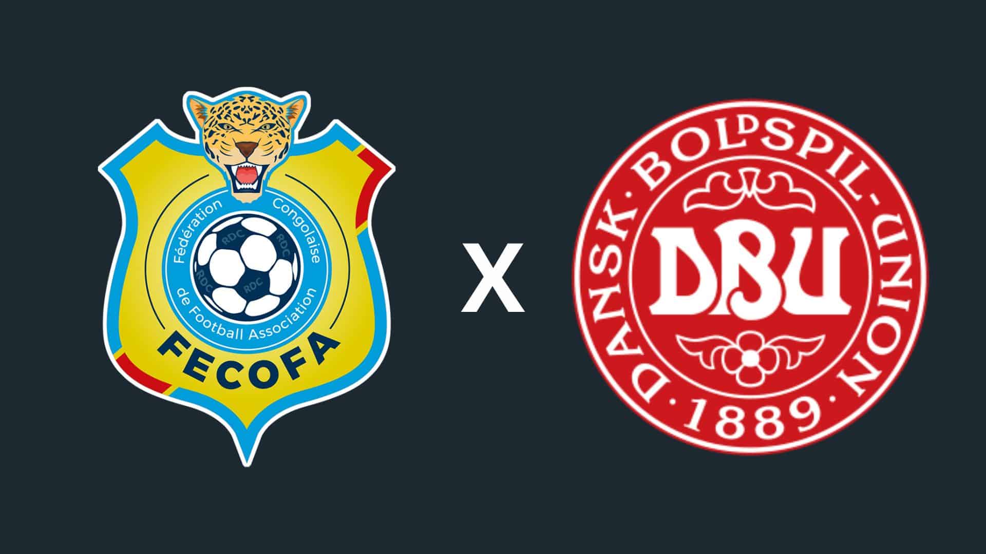 RD Congo x Dinamarca