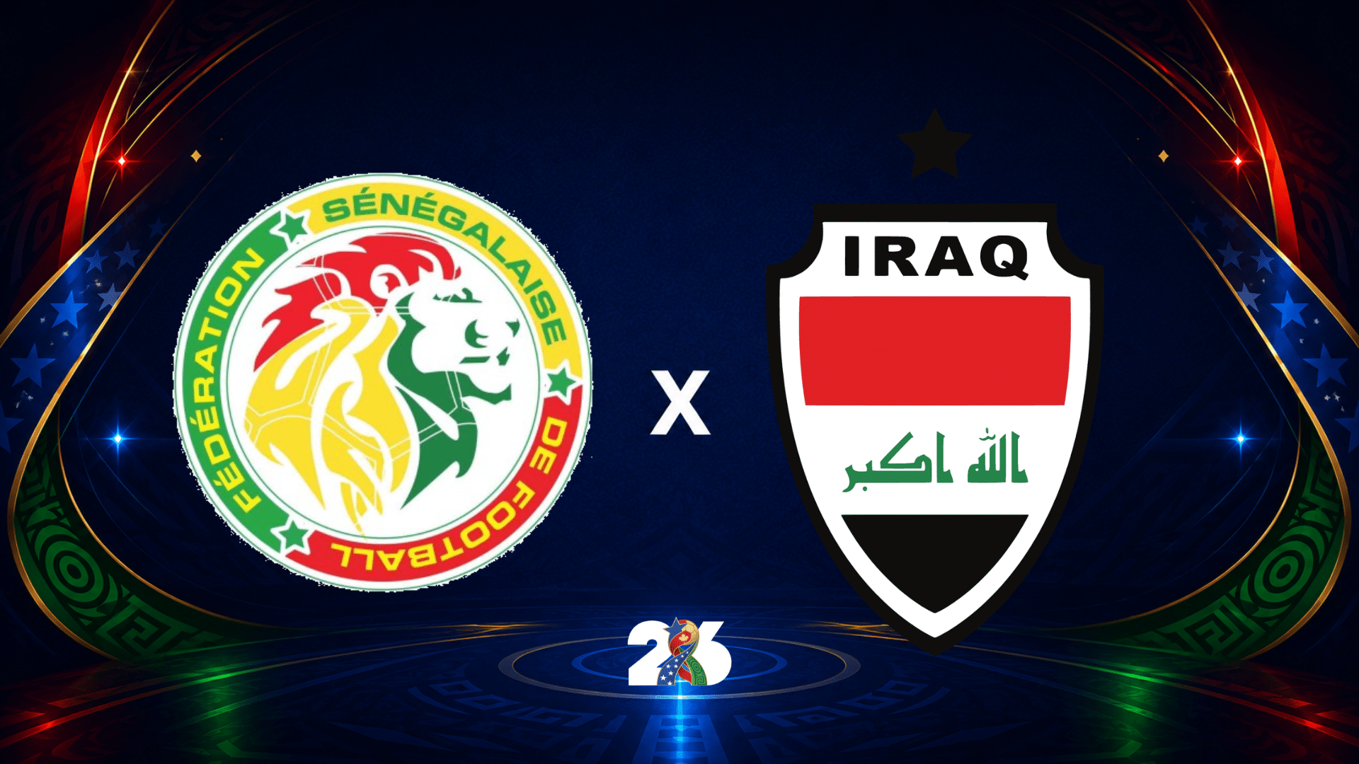 Senegal x Iraque