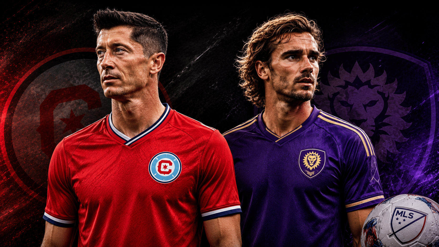 Lewandowski e Griezmann