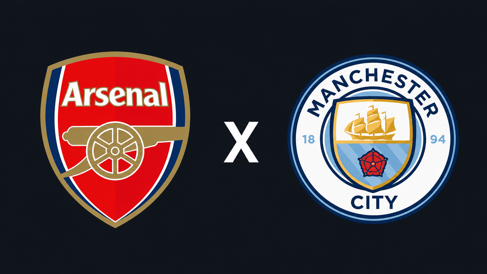 Arsenal x Manchester City