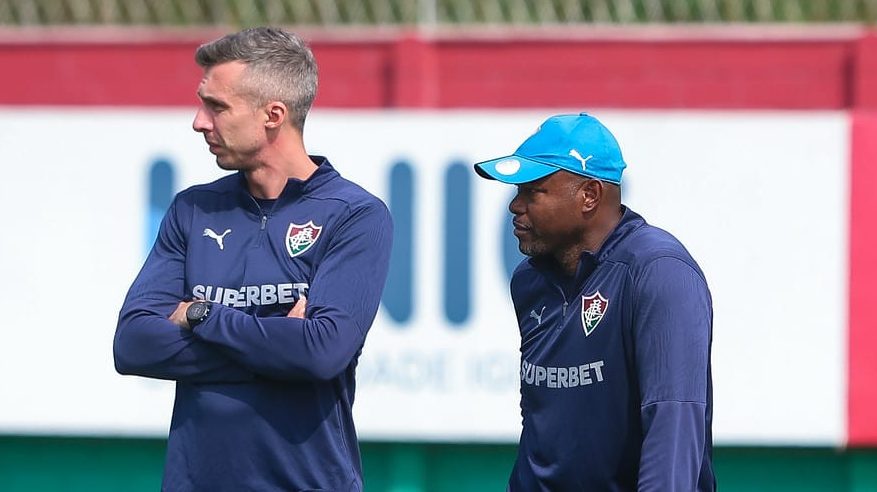 Marcão é o técnico interino do Fluminense