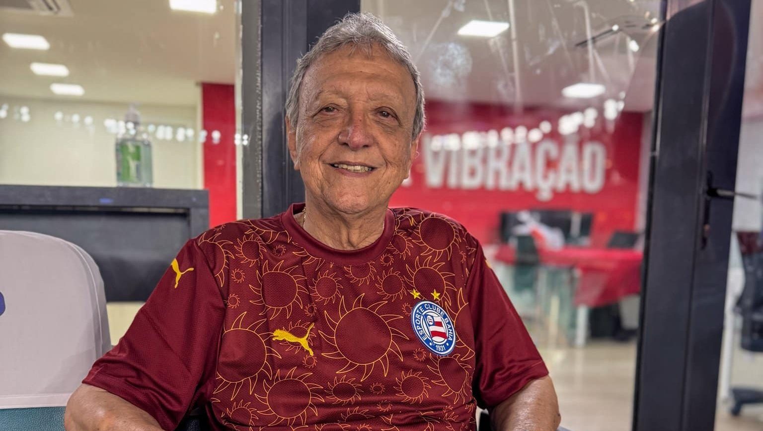 Douglas Franklin, ídolo do Bahia
